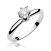 Pierścionek W0267 Diament 0,30ct białe złoto