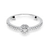 Pierścionek W0273 Diament 0,05ct białe złoto