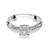 Pierścionek W0302 Diament 0,08ct białe złoto