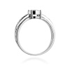 Pierścionek W0302 Diament 0,08ct białe złoto