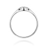 Pierścionek W0331 Diament 0,10ct białe złoto