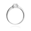 Pierścionek W0343 Diament 0,10ct białe złoto