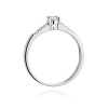 Pierścionek W0382 Diament 0,15ct białe złoto