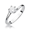 Pierścionek W0423 Diament 0,50ct białe złoto