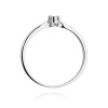 Pierścionek W0461 Diament 0,01ct białe złoto
