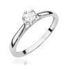 Pierścionek W0468 Diament 0,08ct białe złoto