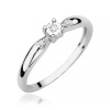 Pierścionek W0469 Diament 0,02ct białe złoto