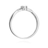 Pierścionek W0470 Diament 0,03ct białe złoto