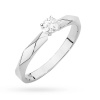 Pierścionek W0484 Diament 0,10ct białe złoto