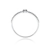 Pierścionek W0512 Diament 0,04ct białe złoto