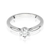 Pierścionek W0539 Diament 0,50ct białe złoto
