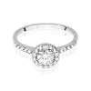 Pierścionek W0551 Diament 0,50ct białe złoto