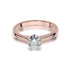 Pierścionek W0047 Diament 0,30ct różowe złoto