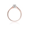 Pierścionek W0047 Diament 0,30ct różowe złoto