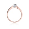 Pierścionek W0052 Diament 0,30ct różowe złoto
