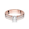 Pierścionek W0052 Diament 0,50ct różowe złoto