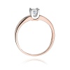 Pierścionek W0225B Diament 0,25ct różowe złoto