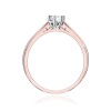 Pierścionek W0229B Diament 0,30ct różowe złoto