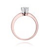 Pierścionek W0267 Diament 0,30ct różowe złoto