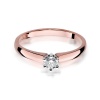 Pierścionek W0317 Diament 0,20ct różowe złoto