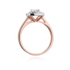 Pierścionek W0345 Diament 0,30ct różowe złoto