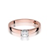 Pierścionek W0347 Diament 0,30ct różowe złoto