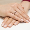 Pierścionek W0429 Diament 0,20ct różowe złoto