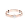 Pierścionek W0512 Diament 0,04ct różowe złoto