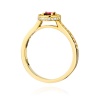 Pierścionek W0559 Rubin 0,30ct żółte złoto
