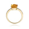 Pierścionek W0511 Cytryn 2,00ct żółte złoto