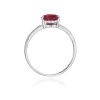 Pierścionek W0050 Rubin 1,70ct białe złoto