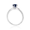 Pierścionek W0557 Szafir 0,50ct białe złoto