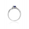 Pierścionek W0019 Tanzanit 0,40ct białe złoto