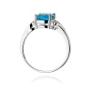 Pierścionek W0400 Topaz Swiss 2,40ct białe złoto