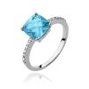 Pierścionek W0511 Topaz Swiss 2,00ct białe złoto