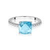 Pierścionek W0511 Topaz Swiss 2,00ct białe złoto