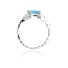 Pierścionek W0040B Topaz Swiss 1,40ct białe złoto
