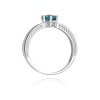 Pierścionek W0075 Topaz Swiss 0,50ct białe złoto