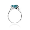 Pierścionek W0148 Topaz Swiss 1,70ct białe złoto