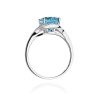 Pierścionek W0150 Topaz Swiss 3,00ct białe złoto