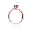 Pierścionek W0106 Granat 0,60ct różowe złoto