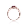 Pierścionek W0006 Rubin 0,60ct różowe złoto