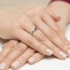 Pierścionek W0428 Szafir 0,15ct różowe złoto