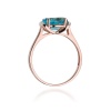 Pierścionek W0148 Topaz Swiss 1,70ct różowe złoto