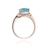 Pierścionek W0150 Topaz Swiss 3,00ct różowe złoto