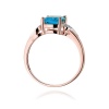 Pierścionek W0400 Topaz Swiss 2,40ct różowe złoto