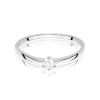 Pierścionek W0579 Diament 0,15ct białe złoto