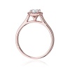Pierścionek W0550 Diament 0,50ct różowe złoto