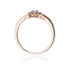 Pierścionek W0185 Tanzanit 0,15ct różowe złoto