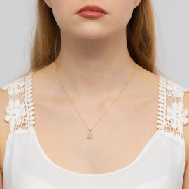 Zawieszka Z0182 Cytryn 0,60ct żółte złoto